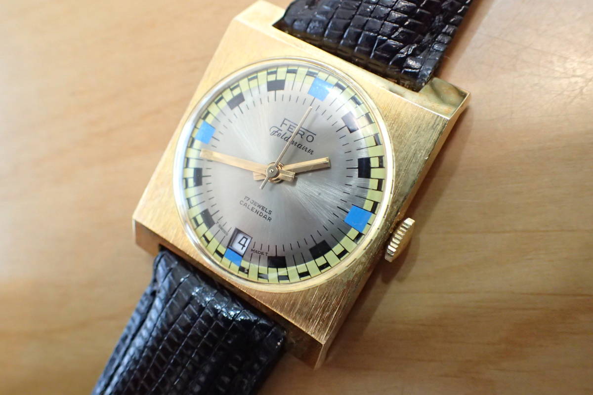 動作品/デッドストック 未使用◇スイス製 FERO/フェロー Feldman