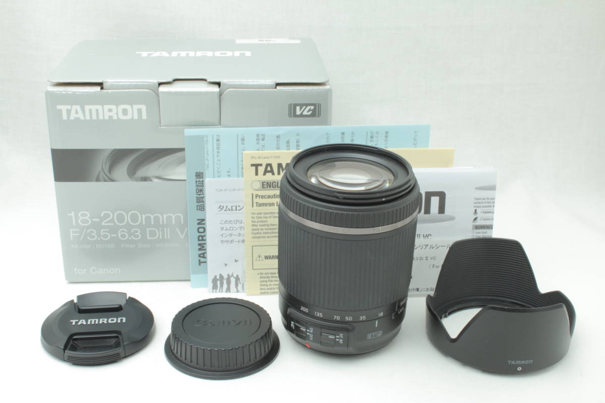 18-200mm II Di Tamron VC Lens | XR F3.5-6.3 for AF - f⁄
