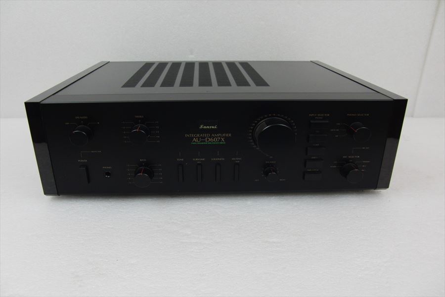 ▽SANSUI サンスイ プリメインアンプ/インテグレーテッドDCアンプ AU