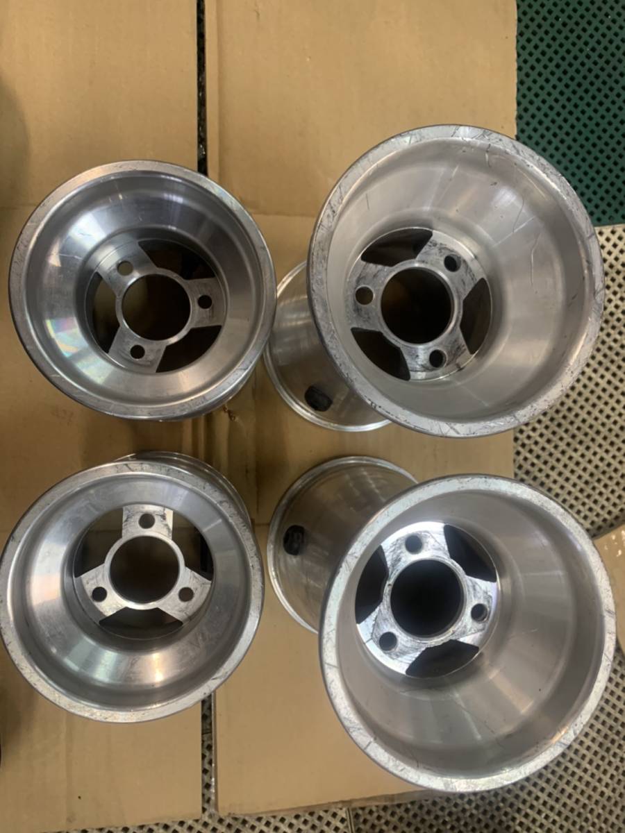 アルミホイール 12インチ | 4本セット 4.0J カーショップREN'S ホイール単品,12インチ,4穴 +42（4穴PCD100） □軽トラ 12inch 送料無料・アルミホイール4本 マルカサービス 4穴 4.00B Stream 4穴100