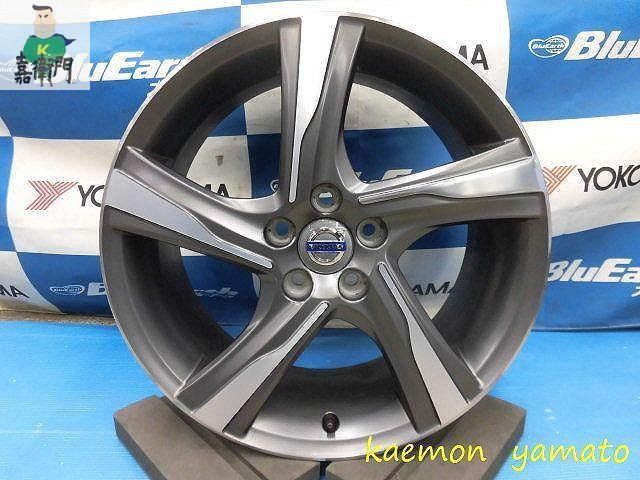 店舗移転セール☆ガリ傷無し仕上げ☆ＶＯＬＶＯ　ボルボ　Ｖ60　Ｔ5　Ｔ6Ｒデザイン 純正　IXION　イクシオン　S60　V70☆中古ミシュラン