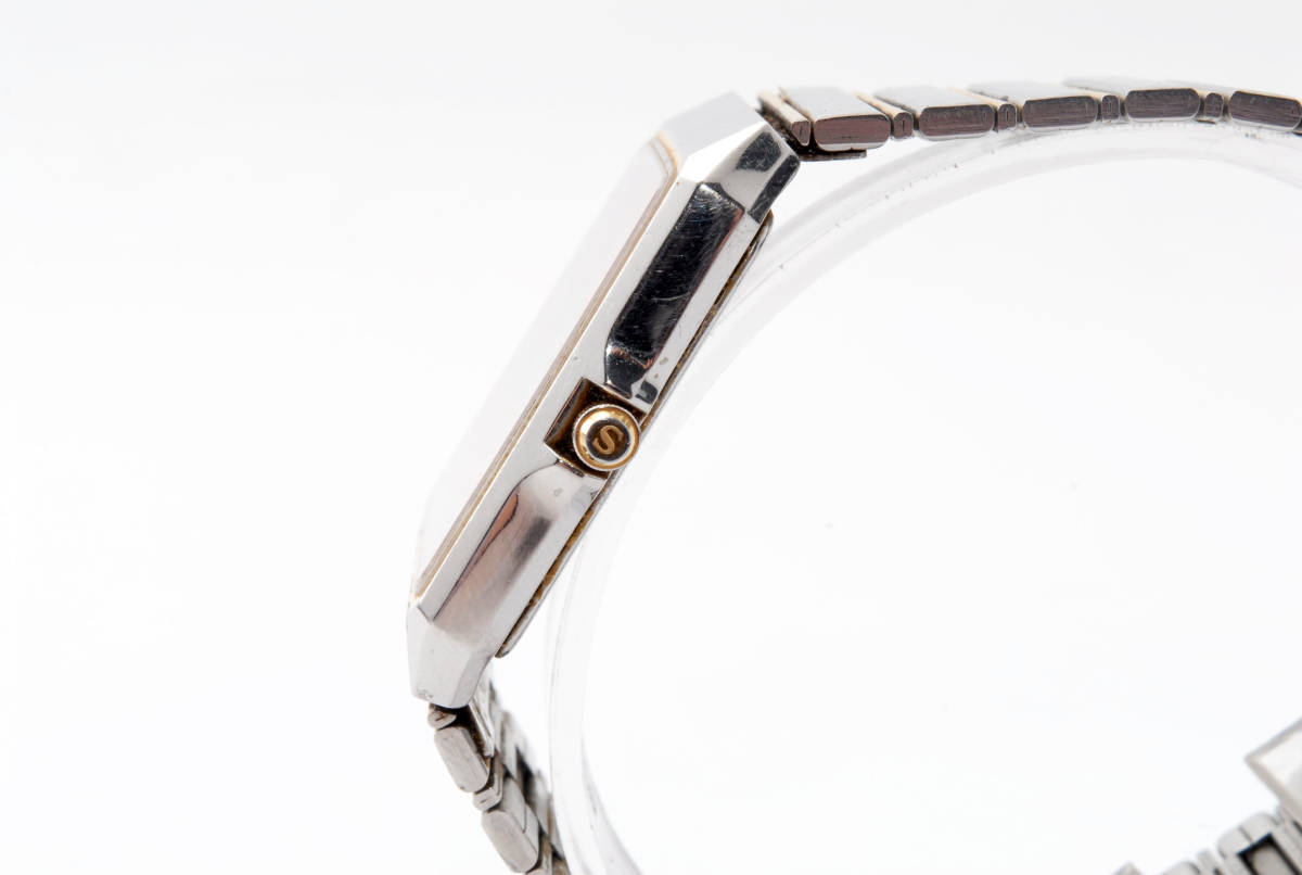 稼動品 セイコー SEIKO Spirit 5E31-5A70 クオーツ式 メンズ腕時計の 