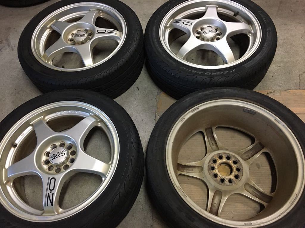 ☆OZ 4本 PCD100 プリウス レガシィ BRZ 86 ハブ56ミリ OZ Prodrive 
