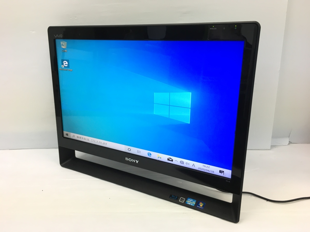 ソニー SONY VAIO デスクトップPC 23型 Win10 CPU:Core(TM) i5-2450M