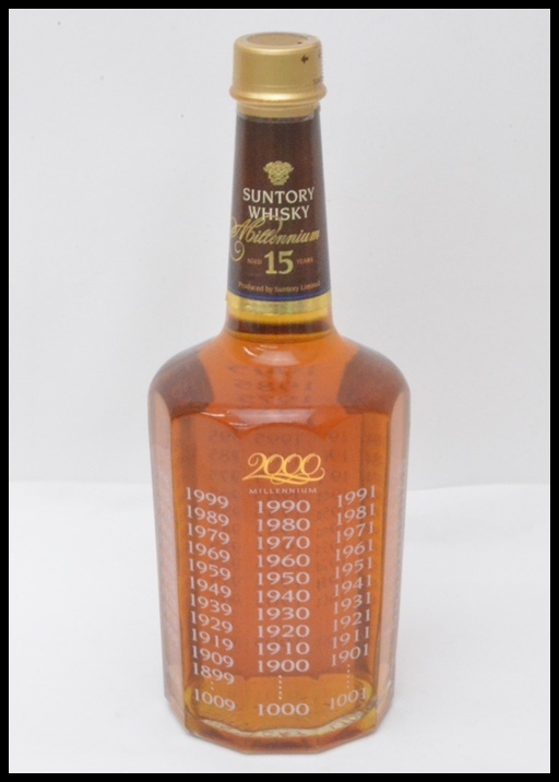 未開栓 サントリー ウイスキー ミレニアム 15年 2000 700ml 43度