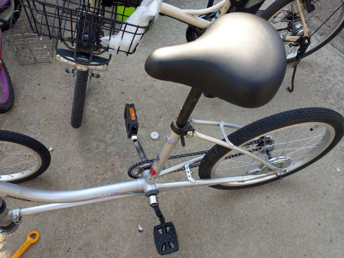 BRIDGESTONE ブリヂストン ミンナ - 三輪 minna 自転車 MINNA MN-1 大人用 高額買取実施中!!BRIDGESTONE 「ブリヂストン Yahoo!オークション ミンナ中古大人用三輪車の入荷・商品紹介！ 公式通販 低速走行三輪車