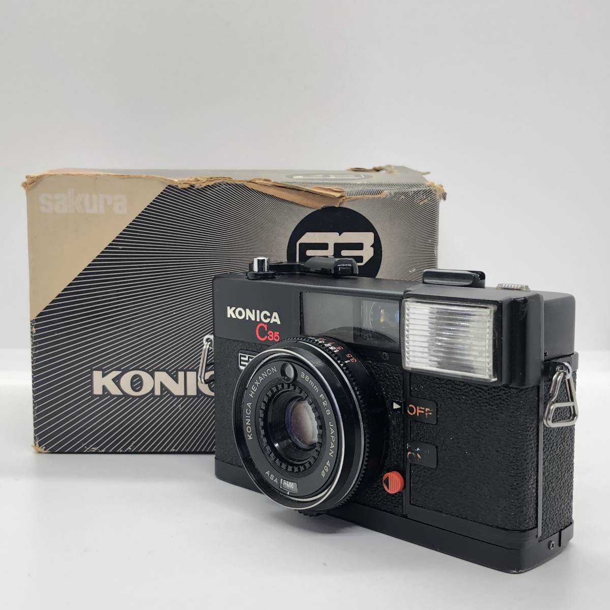 動作確認済み Konica C35 EF コニカ フィルムカメラ 動作確認済〗