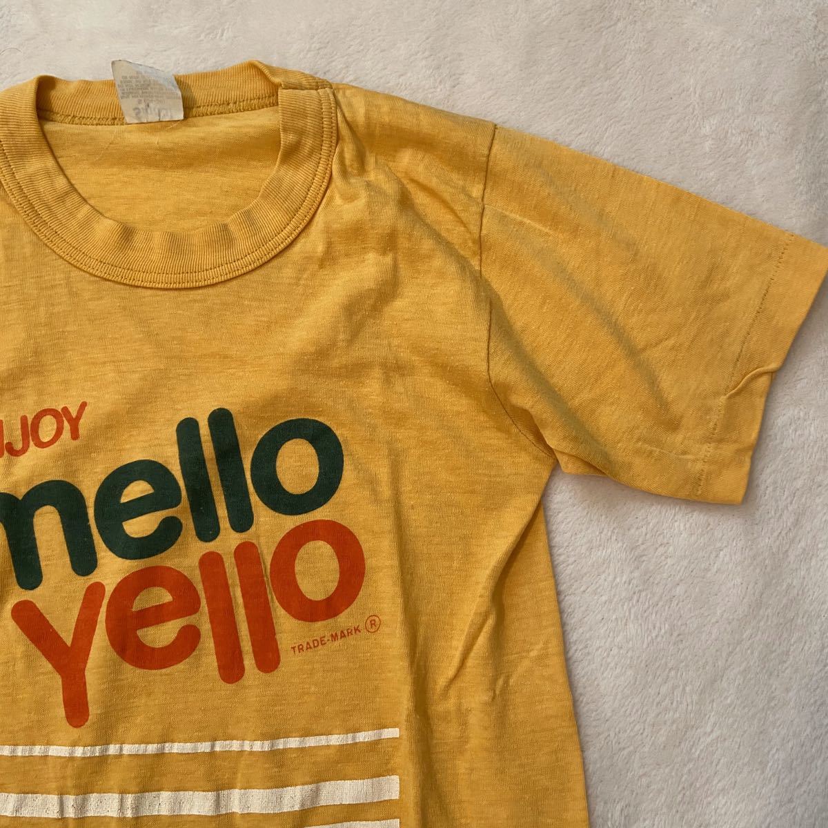 希少レア 80s Mello Yello メローイエロー フットボール Tシャツ