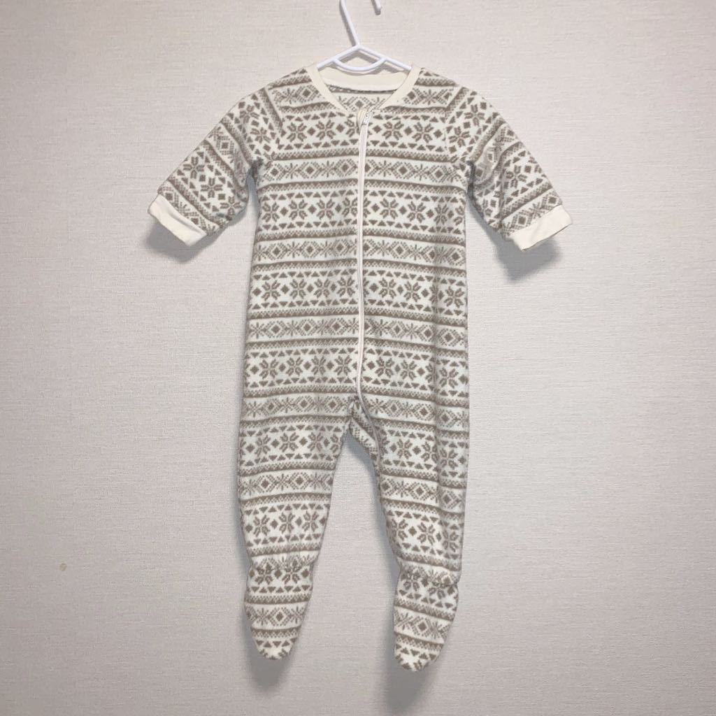 Uniqlo ロンパース 長袖 白 80cm 男 女 ベビー カバーオール ユニクロ Baby フリース つなぎ Gap H M Zara 好きな方におすすめ 80 75 84cm 売買されたオークション情報 Yahooの商品情報をアーカイブ公開 オークファン Aucfan Com