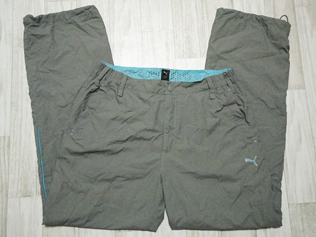 【高品質，限定SALE】 プーマゴルフ PUMA GOLF ナイロンパンツ ズボン M 実W80 グレー 裏地メッシュ 吸汗速乾 ロゴ刺繍 メンズ(80cm～)｜売買されたオークション情報、yahooの商品情報をアーカイブ公開 - オークファン パンツ、スラックス