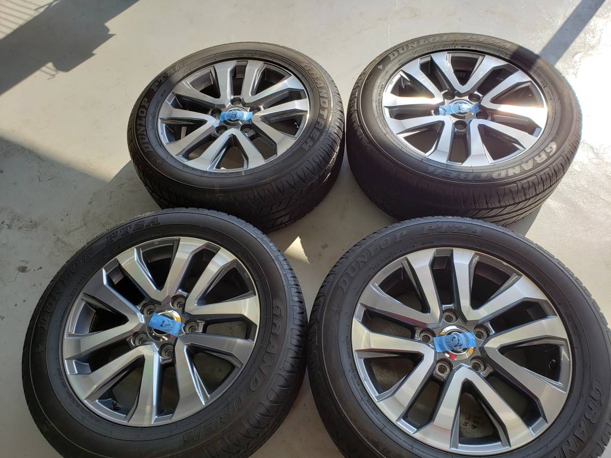 200系 ランドクルーザー 純正ホイール 20インチ 285/50/20 4本セット