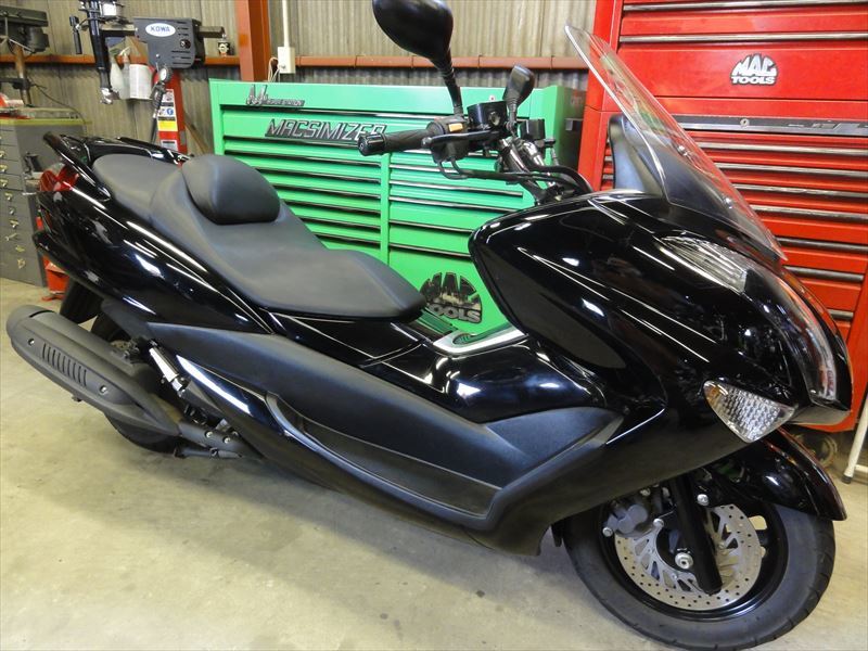 神奈川県 相模原市より マジェスティ250 20，725km オイル新品 プラグ