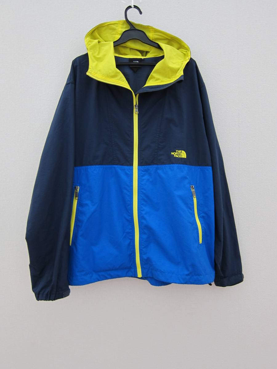 １円スタート 綺麗 THE NORTH FACE ノースフェイス マウンテンパーカ コンパクトジャケット L 青系バイカラー(Lサイズ)｜売買されたオークション情報、yahooの商品情報をアーカイブ公開 - オーク 男性用