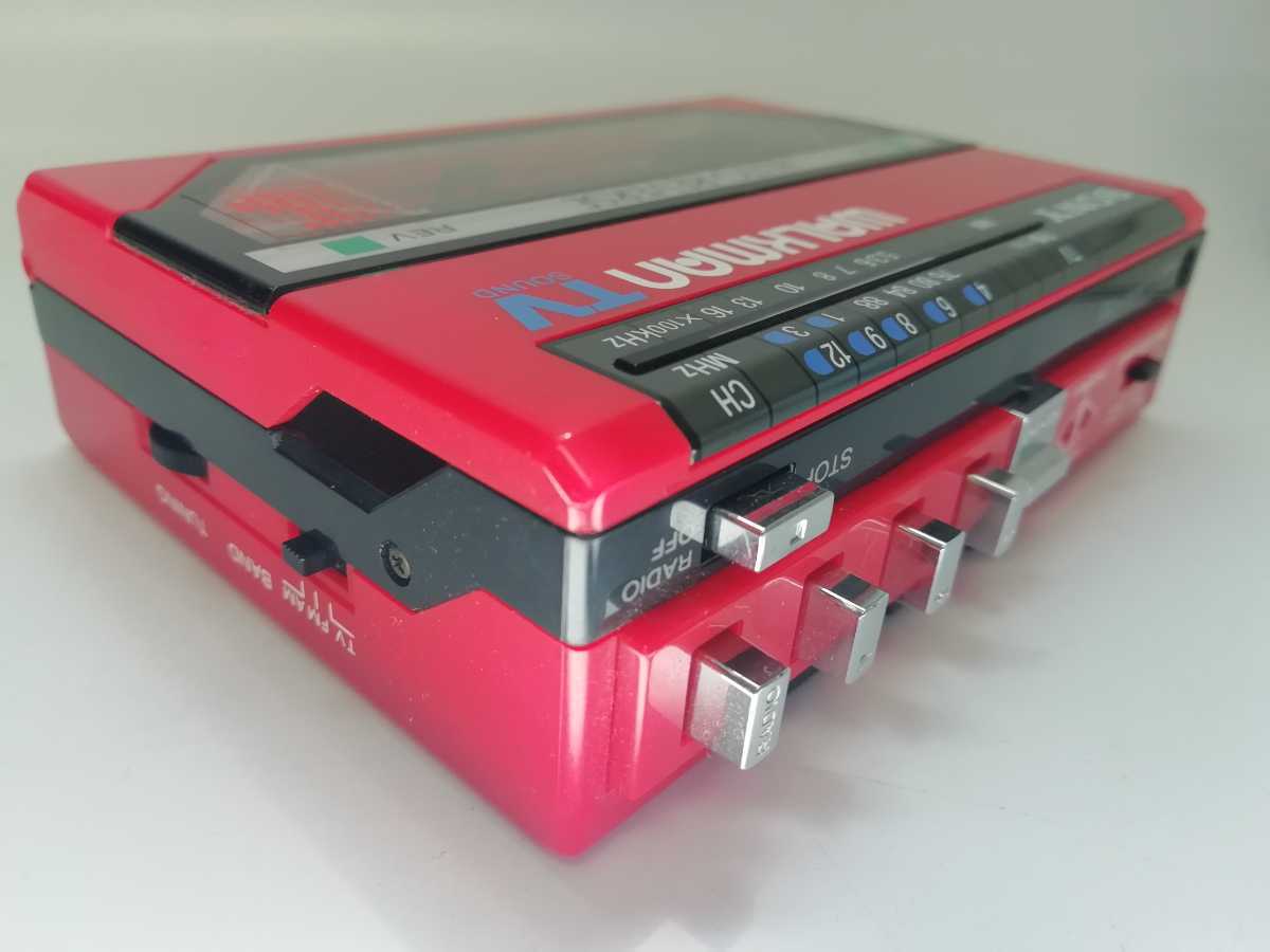 WM-F55 Sony Walkman ソニー SONY TV SOUND ▷ ジャンク ケース付