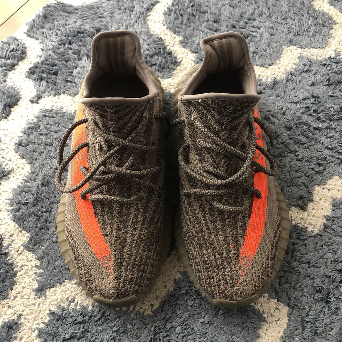 アディダス Yeezy Boost 350 V2 ベルーガ US9.5 27.5cm adidas グレー 