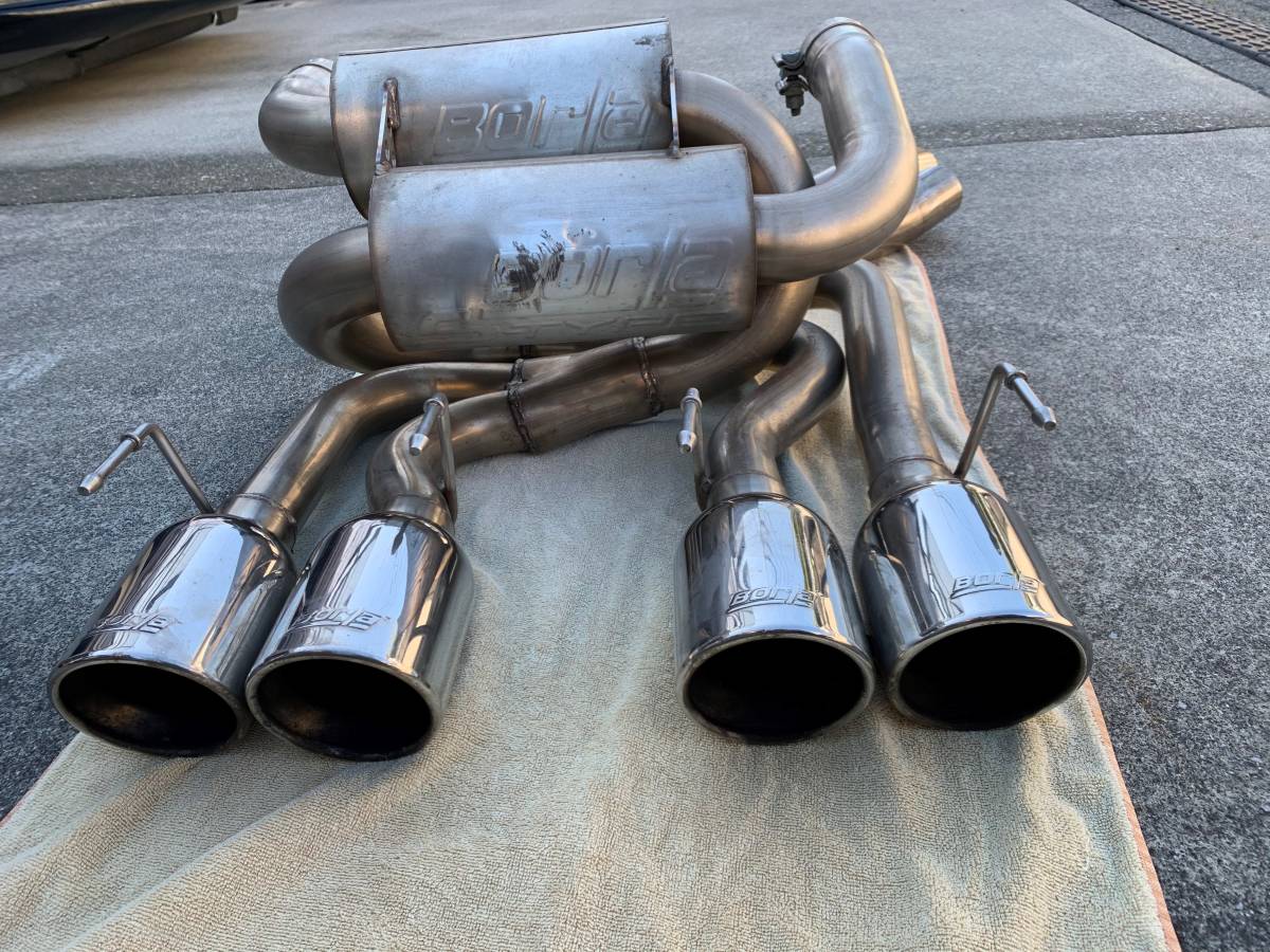 c6 コルベットzo6 純正触媒 Borla C6 Corvette Exhaust S-Type コルベット シボレー Axle-Back 6.0
