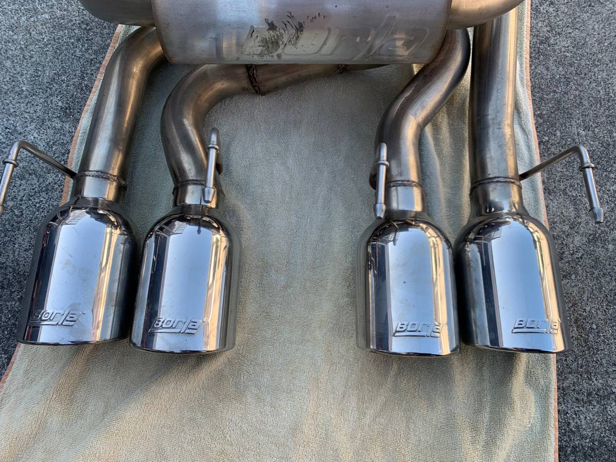 Borla C6 Corvette Exhaust S-Type コルベット シボレー Axle-Back 6.0