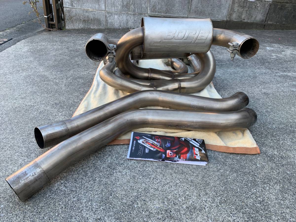 Borla C6 Corvette Exhaust S-Type コルベット シボレー Axle-Back 6.0 