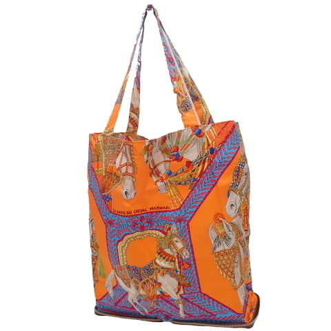 エルメス シルキーポップ LA DANSE DU CHEVAL MARWARI トートバッグ  