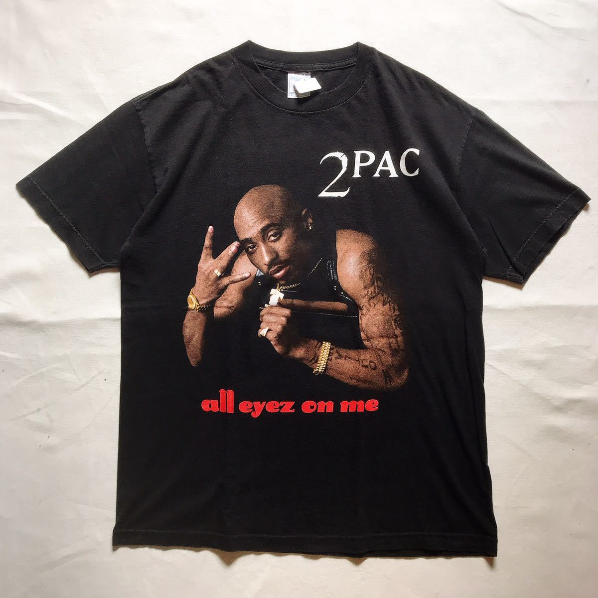 90s 90年代 00s 00年代 2PAC TUPAK RAPT ラップT VINTAGE ビンテージ T 