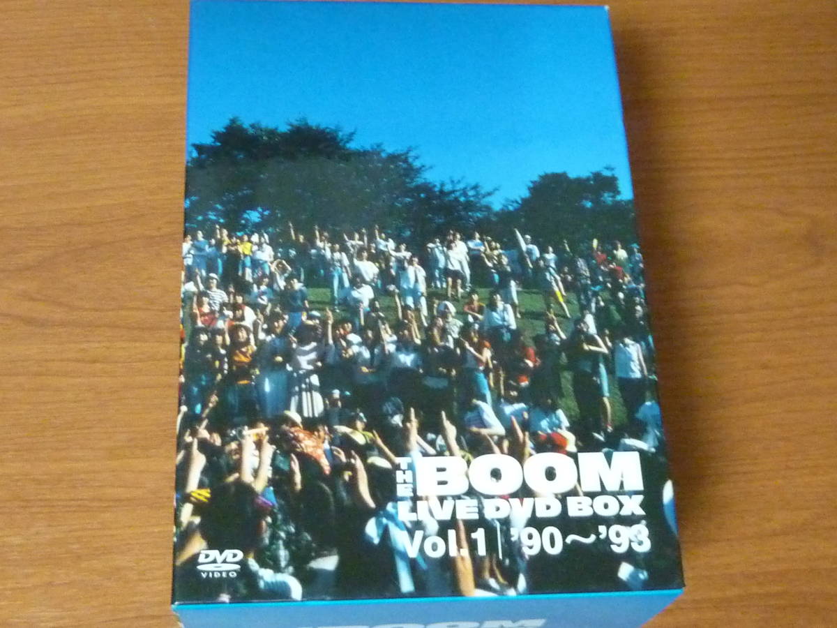 THE BOOM/LIVE DVD-BOX Vol.1 '90～'93〈完全生… ミュージック THE BOOM/LIVE DVD-BOX Vol.1 '90～'93〈完全生…