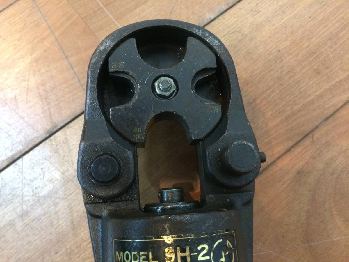 IZUMI 泉精器 屋内配線用電線接続工具 手動油圧式工具 圧着 9H-2 電気