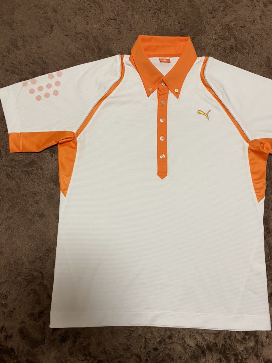 プーマ ボタンダウンの通販 PUMA ボタンダウン ゴルフ 半袖 GOLF プーマゴルフ 春夏☆ ロゴ刺繍 鹿の子 ポロシャツ ゴルフウェア 半袖ポロシャツ - カスタムオーダー