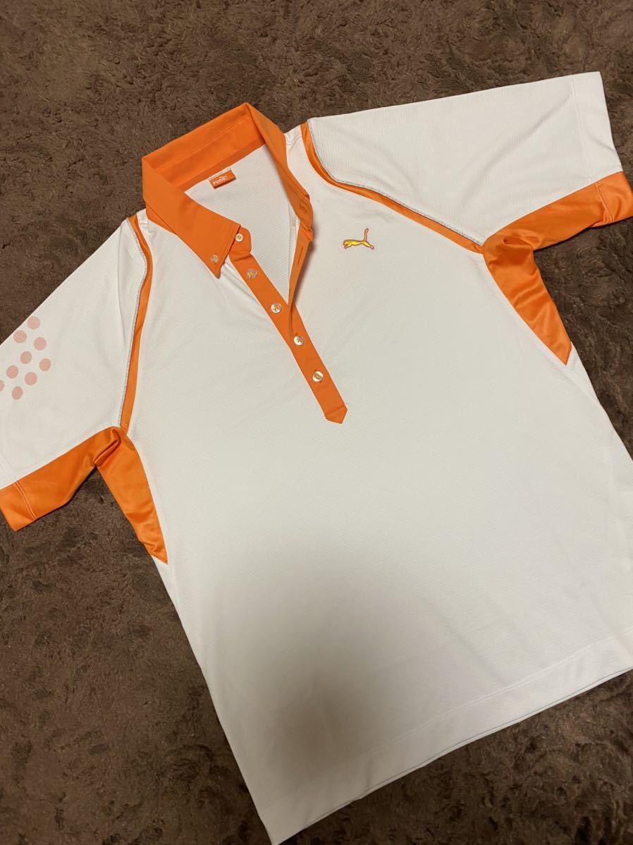 プーマ ボタンダウンの通販 PUMA ボタンダウン ゴルフ 半袖 GOLF プーマゴルフ 春夏☆ ロゴ刺繍 鹿の子 ポロシャツ ゴルフウェア 半袖ポロシャツ - カスタムオーダー