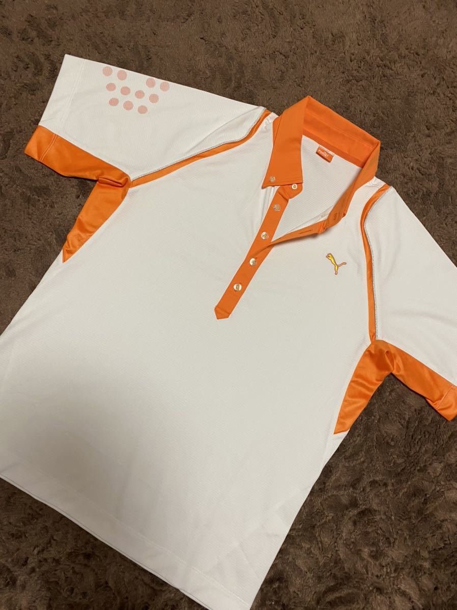 プーマ ボタンダウンの通販 PUMA ボタンダウン ゴルフ 半袖 GOLF プーマゴルフ 春夏☆ ロゴ刺繍 鹿の子 ポロシャツ ゴルフウェア 半袖ポロシャツ - カスタムオーダー