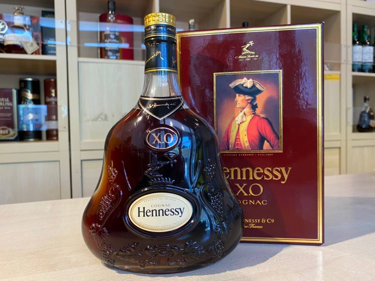 50703 Hennessy (ヘネシー) XO 金キャップ 旧ボトル コニャック 700ml