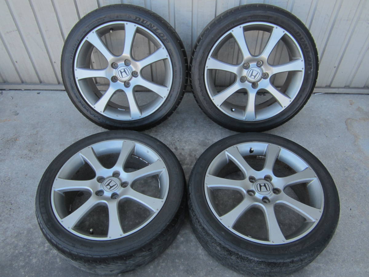 オデッセイアブソルート純正 225/45R18ZR18 2015年製ダンロップタイヤ