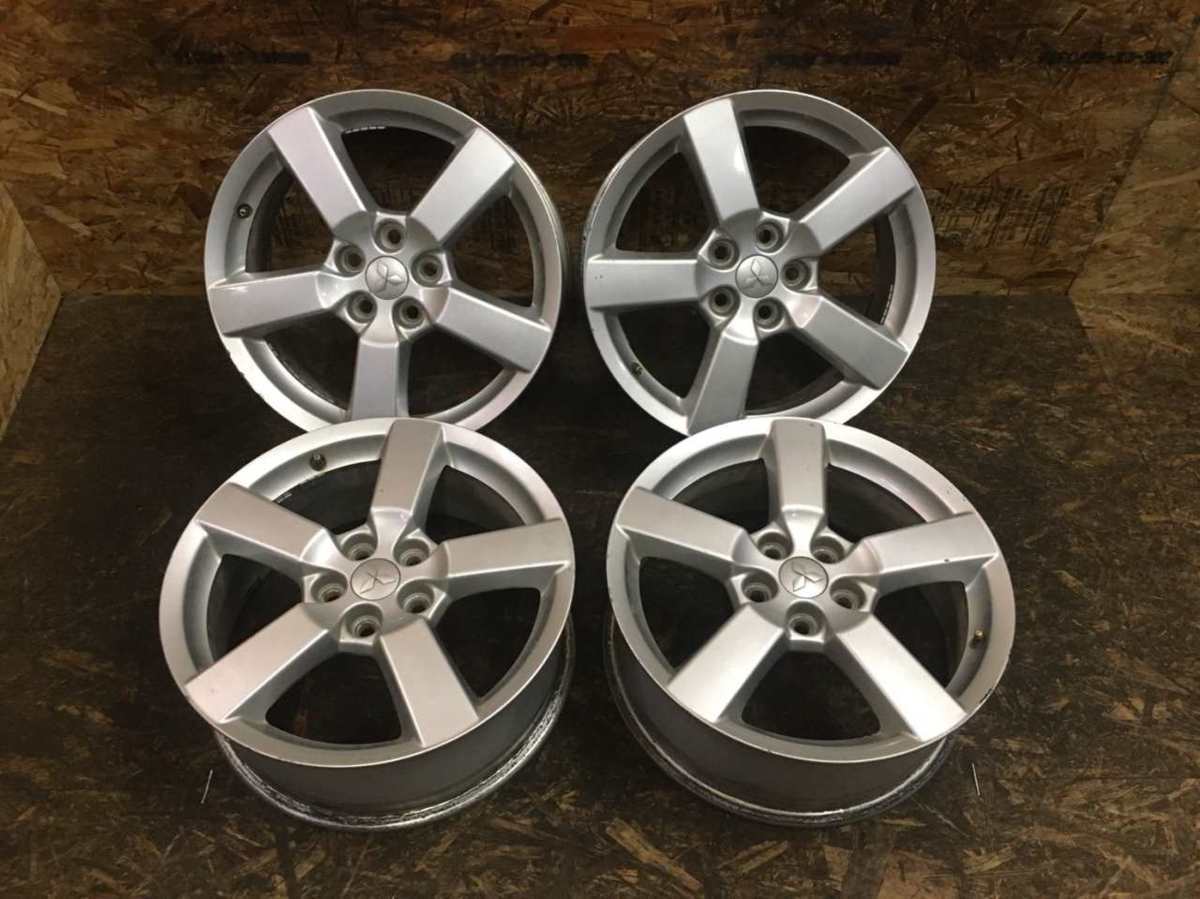 三菱 アウトランダー 純正ホイール 18インチ 4本 7J5HPCD114.3+38