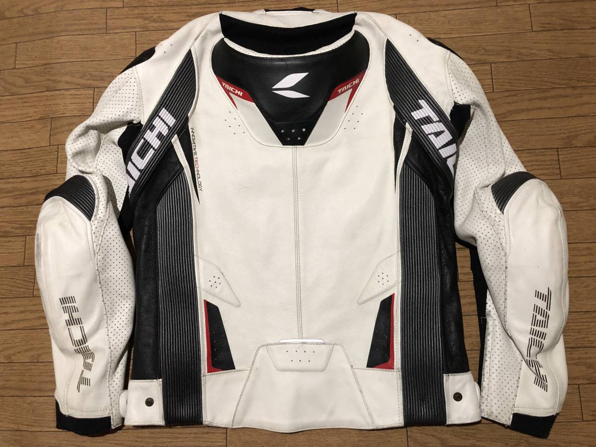 超激得 RS TAICHI アローレザー 牛革パンチング レーシングJKT 3点パッド付 XLサイズ 身長175-180cmくらいの方に(XLサイズ以上)｜売買されたオークション情報、yahooの商品情報をアーカイブ公開 - オークフ 男性用