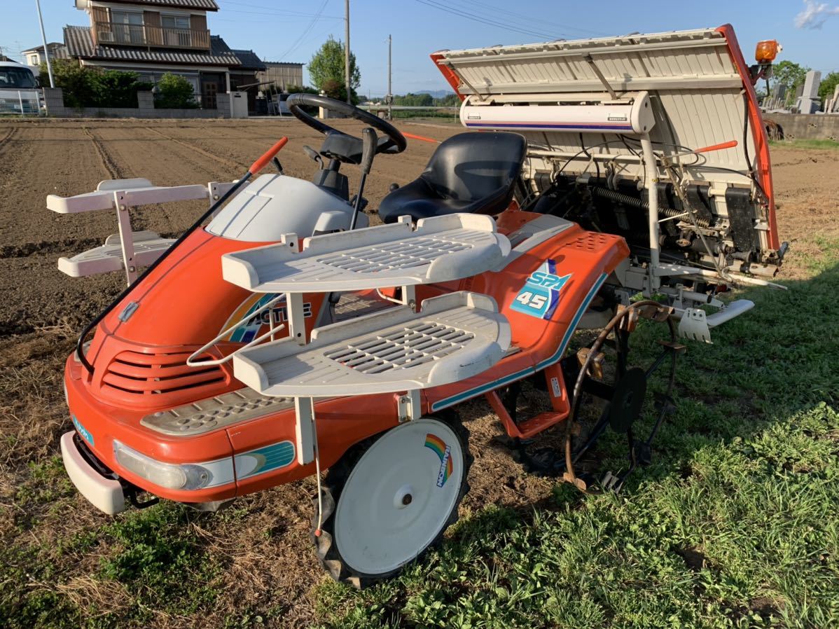 クボタ 田植機 SPU45P SPA45 4条植 セル 中古 | 施肥 4条 田植え機