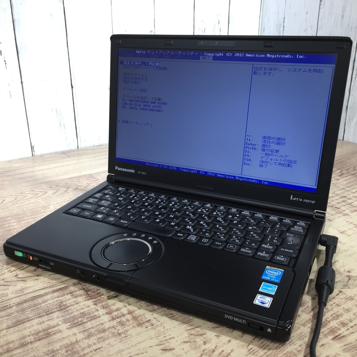 Panasonic Let's CF-SX3 note Core i5 SSD Used Note RAM Windows10