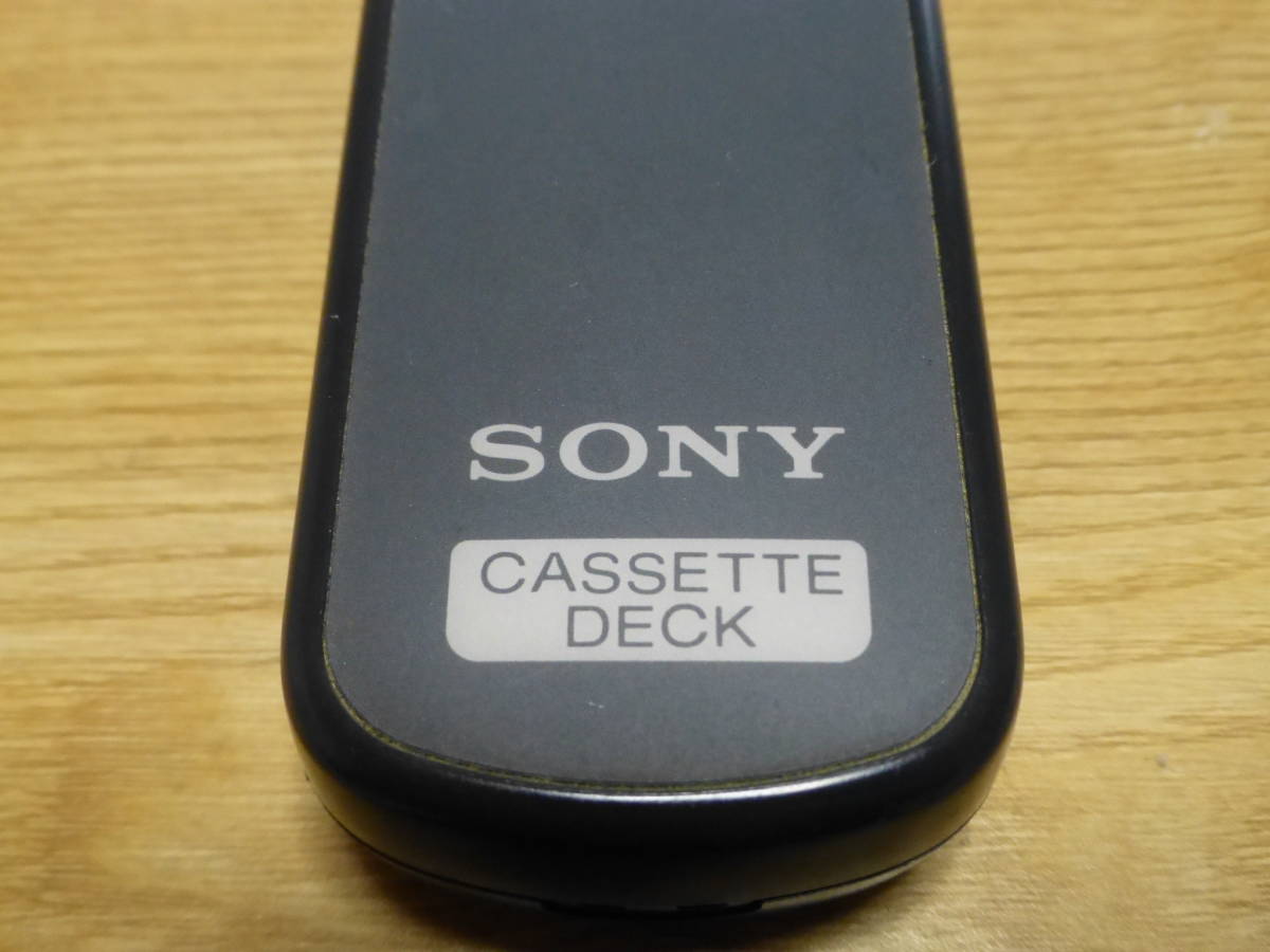 SONY ソニー カセットデッキ用 リモコン RM-J710 ＜中古品＞ 【公式通販】