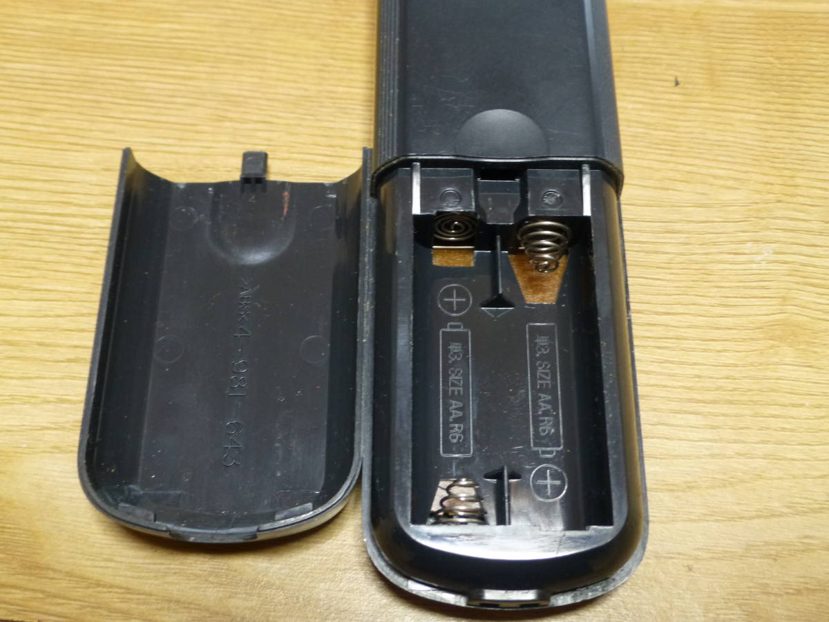SONY ソニー カセットデッキ用 リモコン RM-J710 ＜中古品＞ 【公式通販】