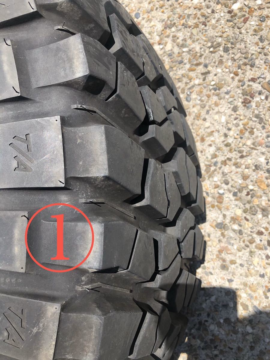 直接引取限定 ブラッドレー 315/75R16 BFgoodrich MudTerrain 16x8jj-25 ランクル ランドクルーザー ガンメタ グッドリッチ_2