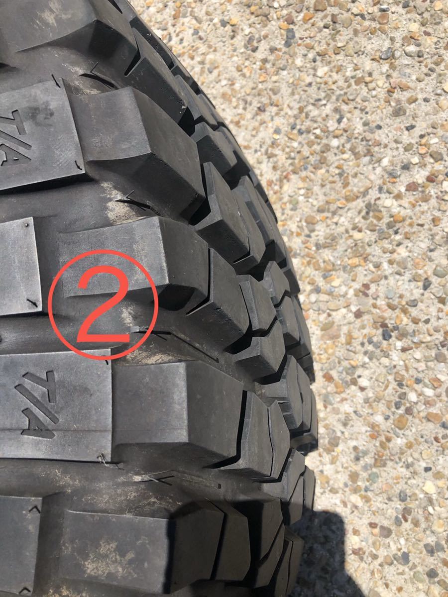 直接引取限定 ブラッドレー 315/75R16 BFgoodrich MudTerrain 16x8jj-25 ランクル ランドクルーザー ガンメタ グッドリッチ_4