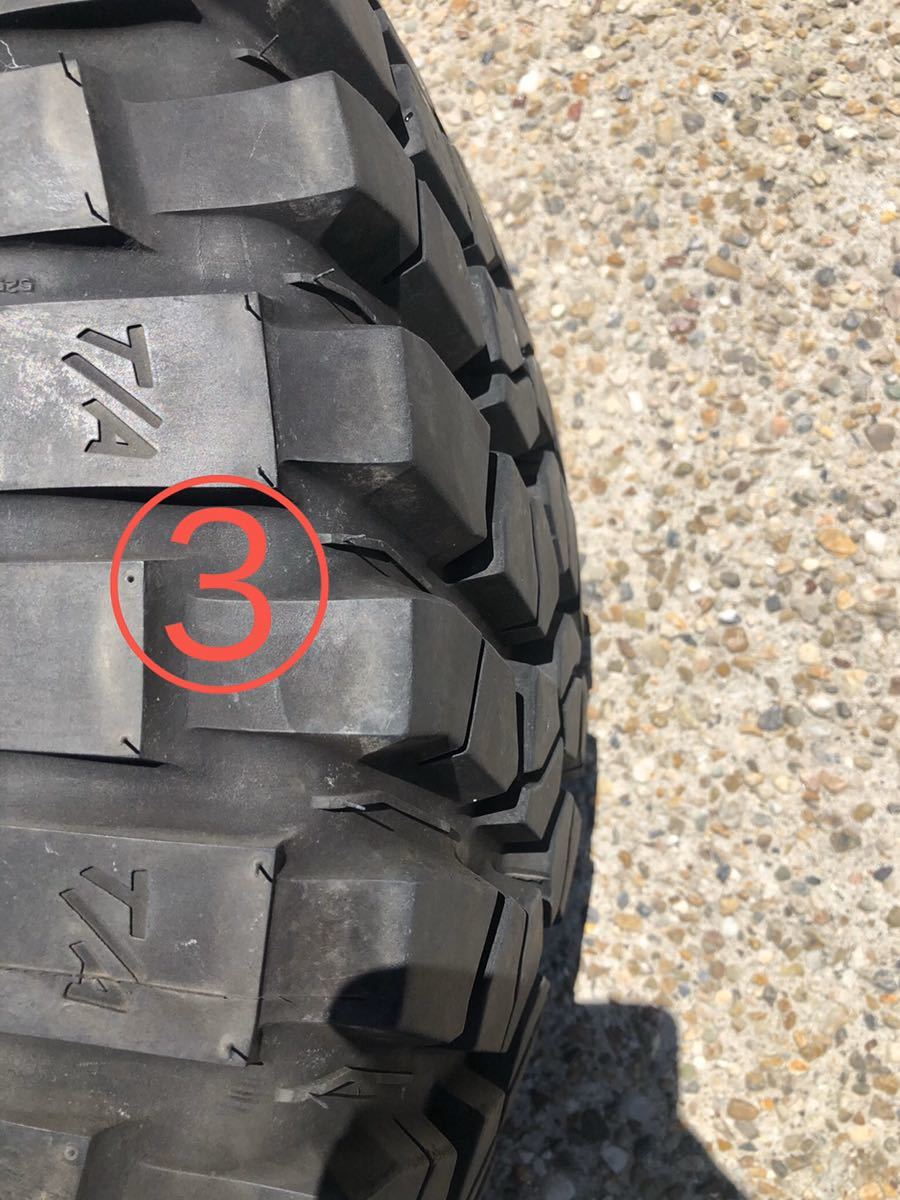 直接引取限定 ブラッドレー 315/75R16 BFgoodrich MudTerrain 16x8jj-25 ランクル ランドクルーザー ガンメタ グッドリッチ_6