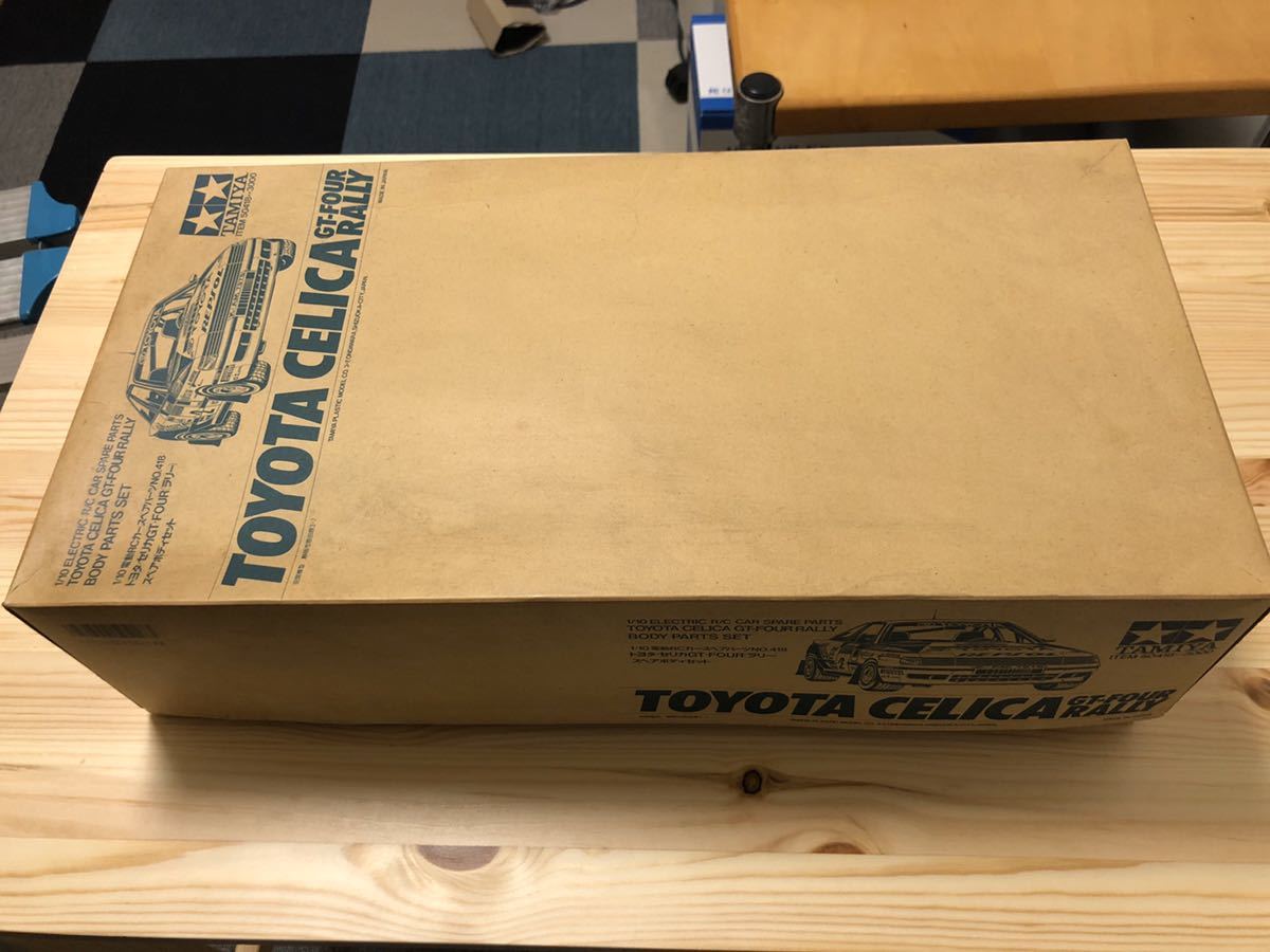 トヨタ セリカ タミヤ GT-FOUR 1&frasl;10RC RC 1&frasl;10 電動RCカーシリーズ : (TT (ST165) (ST185) トヨタ・セリカ - スペアボディセット スペアボディセット[値下]｜商品番号