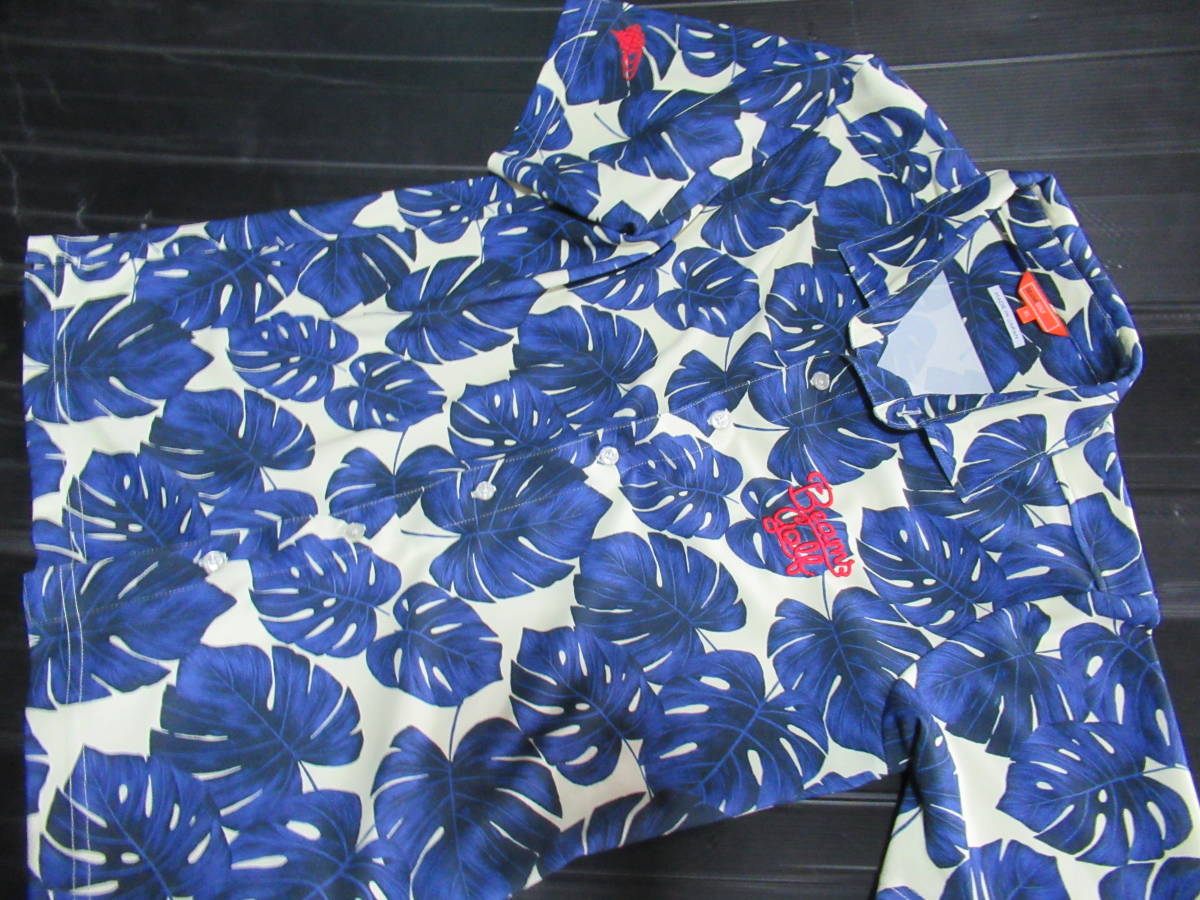 高品質，限定SALE ビームスゴルフBEAMS GOLF 半袖総柄シャツ白青XL(シャツ)｜売買されたオークション情報、yahooの商品情報をアーカイブ公開 - オークファン シャツ