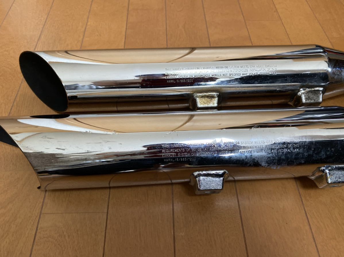 スポーツスター 04-13 マフラー XL883 XL1200 ハーレー ハーレーダビットソン XL883/1200 スポーツスター 04-13 純正