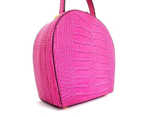 極上美品✨】セリーヌ バニティ ハンドバッグ クロコダイル ロゴ
