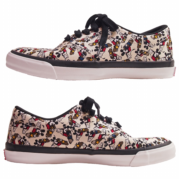 ♪新品 K-SWISS×DISNEY ミッキー総柄 KS DNU08 クリーム 27.0cm