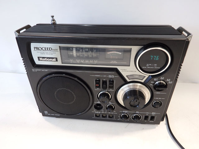 ナショナル☆RF-2600 ラジオ プロシード AM・FM受信OK/短波未チェック
