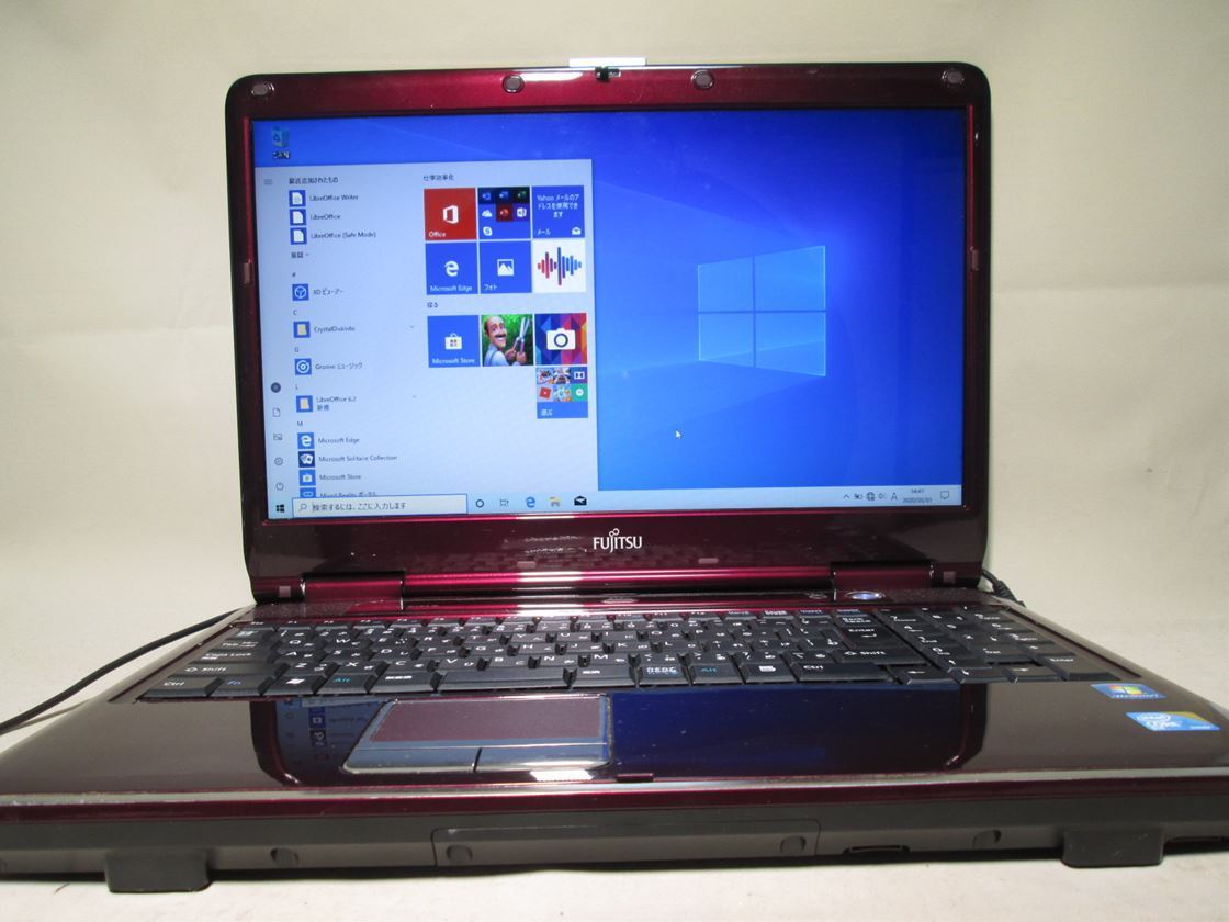 富士通 FMV-BIBLO NF/E50 Core 2 Duo P8700 2.53GHz 4GB メモリ 320GB