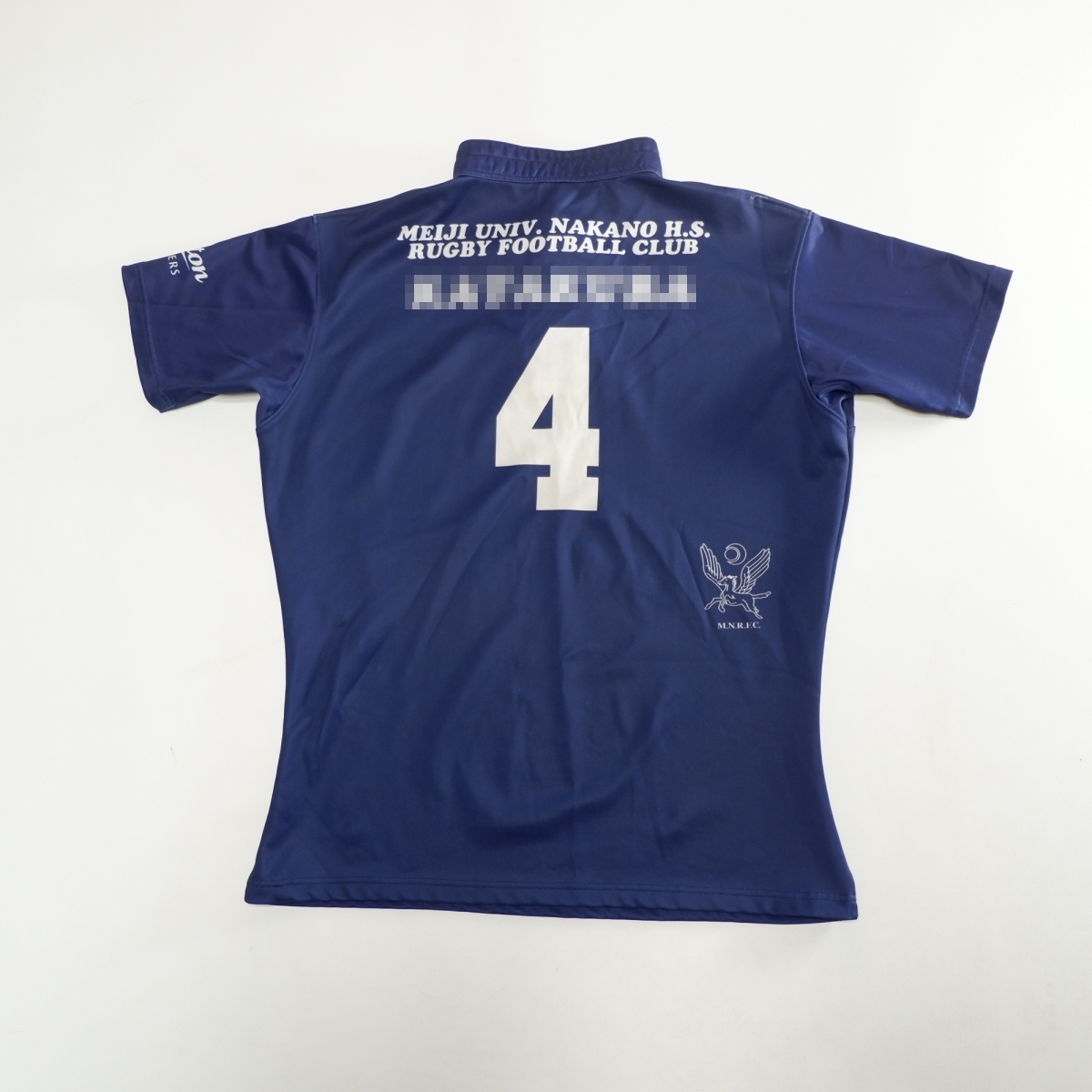M.U.R.F.C. 紺ブレザー エンブレム付 明治ラグビーブレザー 紺ブレ