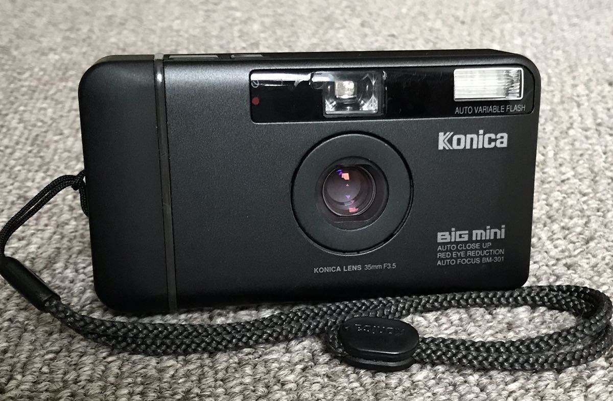 Konica BIG MINI BM-301 動作品 フィルムカメラKonica Big Miniを長い