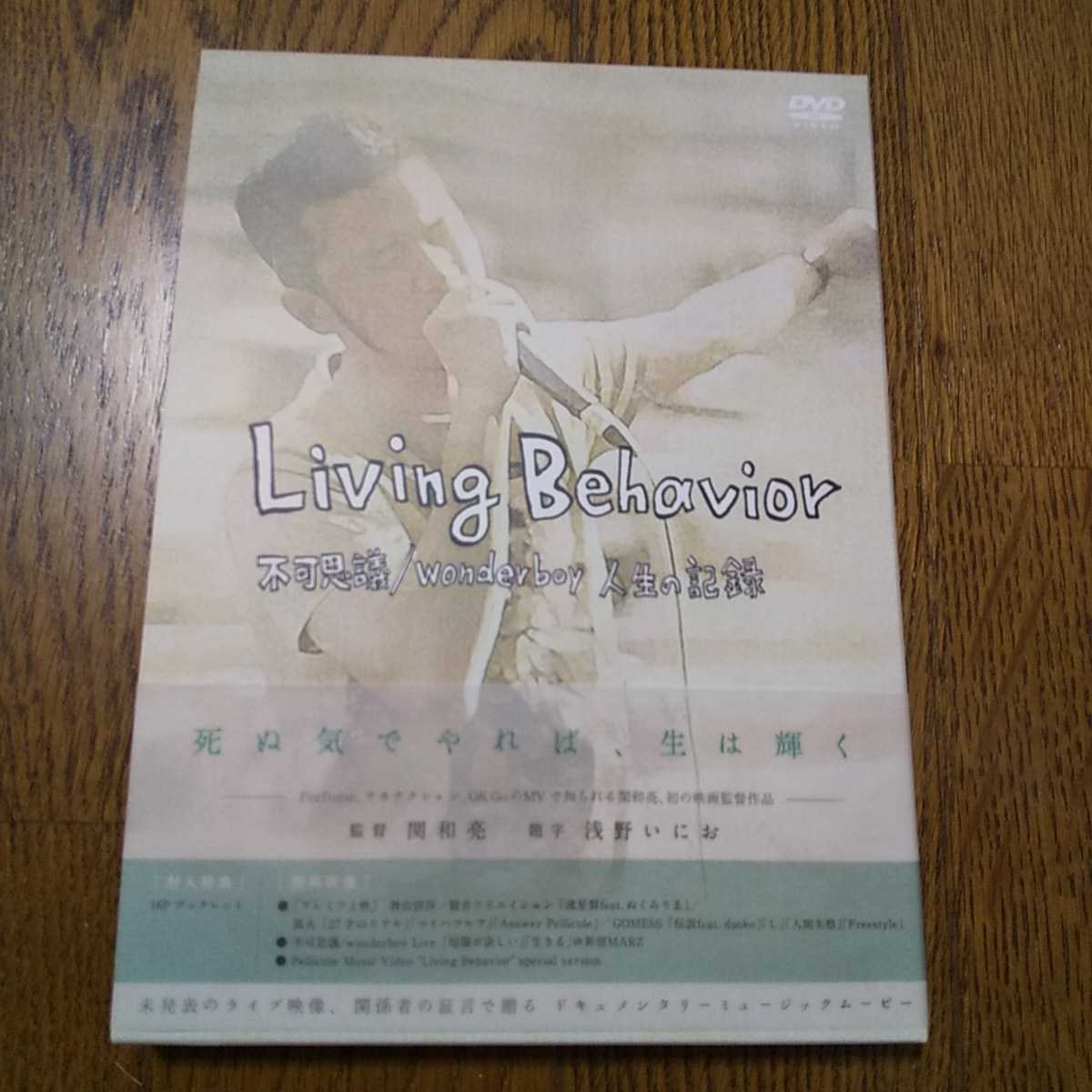 人気，100%新品 レア☆Living Behavior 不可思議/wonderboy 人生の記録
